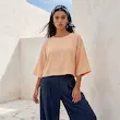 شومیز زنانه هوکانی کد 5067323 گلبهی