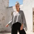 بلوز زنانه هوکانی کد 5069631 طوسی تیره