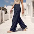 شلوار زنانه هوکانی کد 5069804 سرمه ای