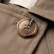 بارانی زنانه هوکانی کد 5080128 کرم تیره