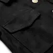 ژاکت جیر زنانه هوکانی کد 5080601 مشکی