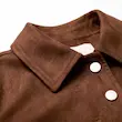 ژاکت جیر زنانه هوکانی کد 5080633 قهوه ای تیره