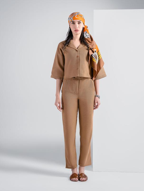 شلوار پارچه ای زنانه هوکانی کد 50175