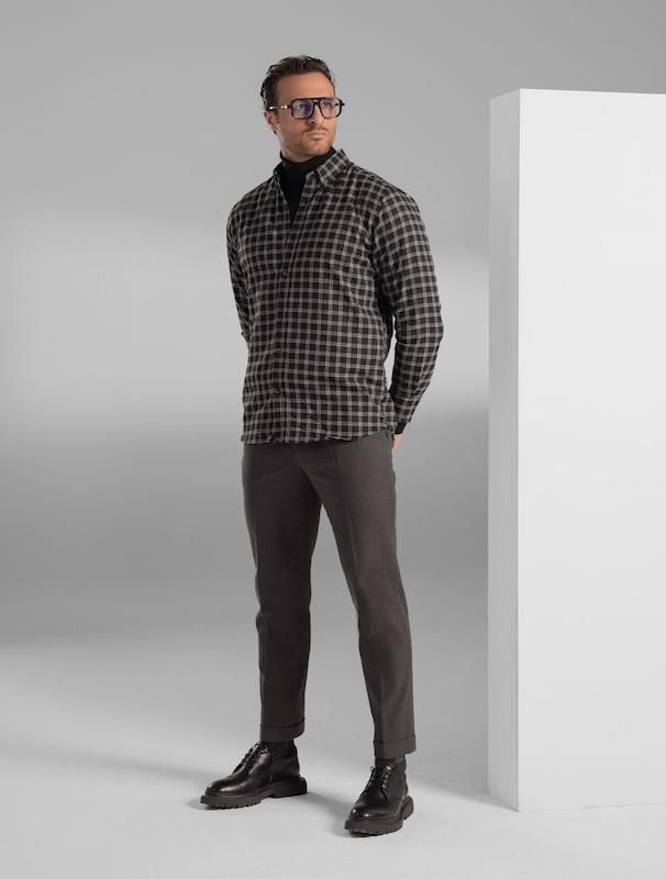 پیراهن مردانه هوکانی کد 10579