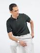 پولوشرت نیم زیپ مردانه هوکانی کد 1066913 سبز تیره