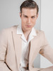 کت مردانه هوکانی کد 1064027 کرم روشن