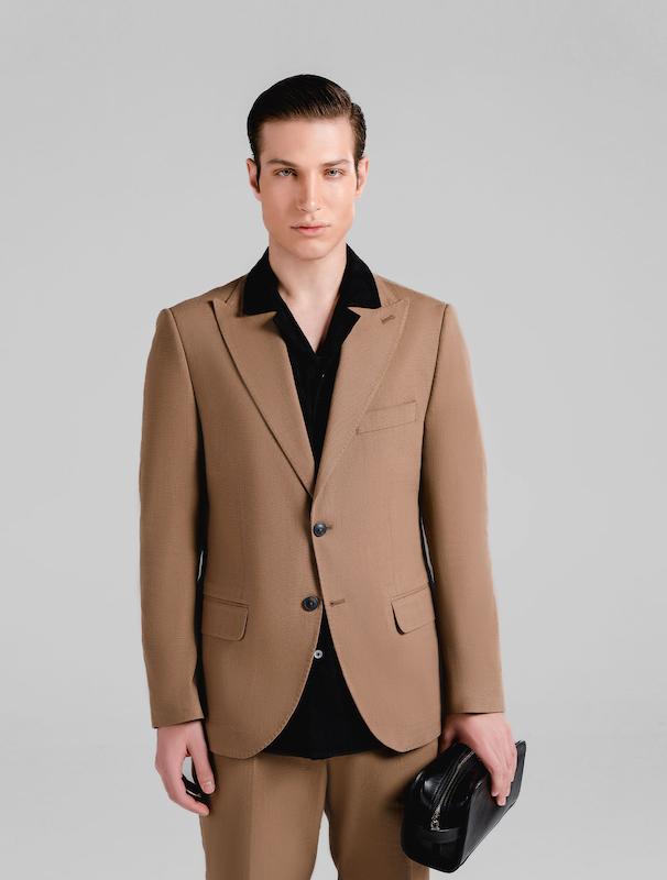 کت مردانه هوکانی کد 1064033 قهوه ای تیره