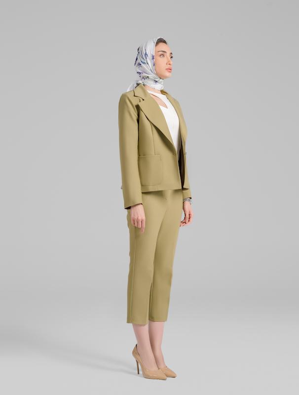 کت زنانه هوکانی کد 5013812 سبز روشن