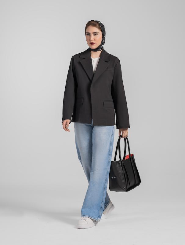 کت زنانه هوکانی کد 5013701 مشکی