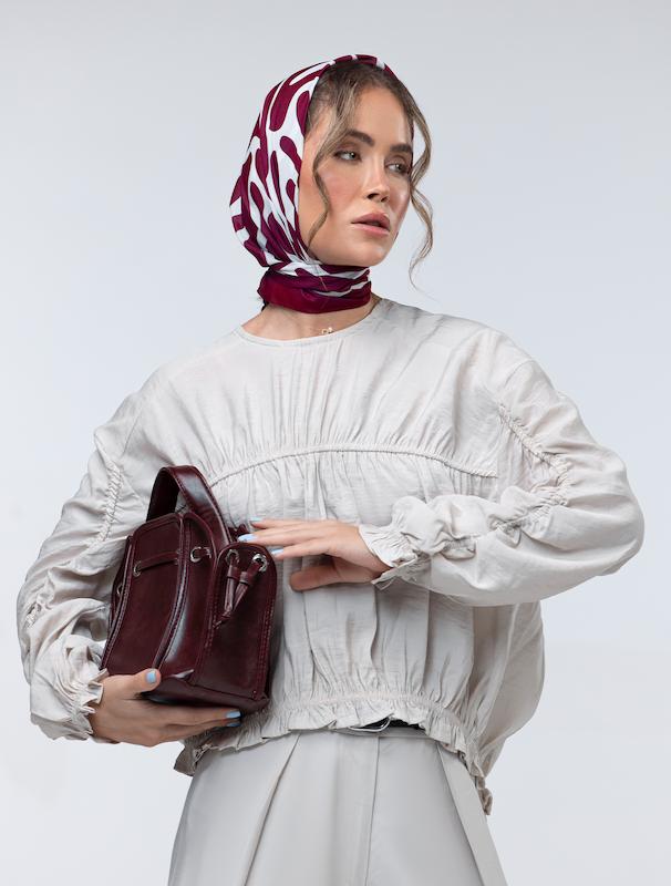 شومیز زنانه هوکانی کد 5038529 خاکی