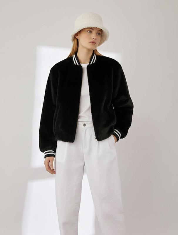 بامبر زنانه هوکانی کد 5058601 مشکی 