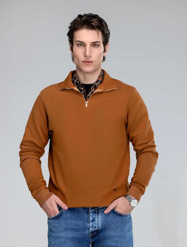 بلوز مردانه هوکانی کد 1071053 شتری