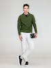 بلوز مردانه هوکانی کد 1071013 سبز تیره