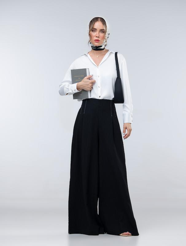 شلوار زنانه هوکانی کد 5033401 مشکی