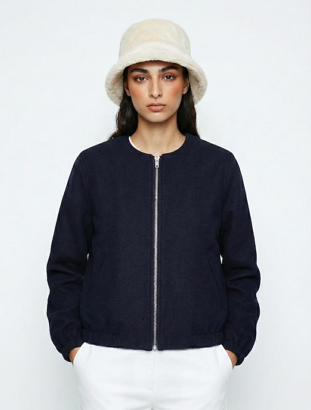 بامبر زنانه هوکانی کد 5048404 سرمه ای 