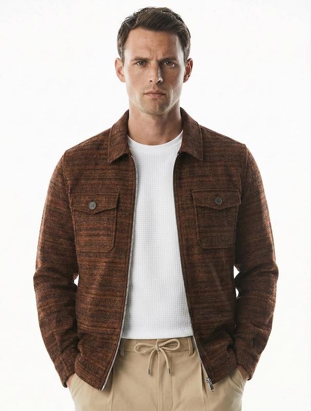 شکت مردانه هوکانی کد 1070849 آجری 