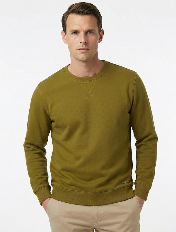 بلوز مردانه هوکانی کد 1073246 زیتونی