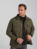 ژاکت مردانه هوکانی کد 1059613 سبز تیره