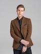 کت پشمی مردانه هوکانی کد 1058333 قهوه ای تیره 
