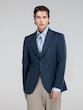 کت پشمی مردانه هوکانی کد 1071504 سرمه ای