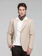 کت پشمی مردانه هوکانی کد 1071527 کرم روشن