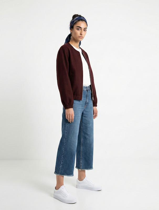 شلوار جین زنانه هوکانی کد 5057217 آبی تیره