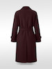 پالتو زنانه هوکانی کد 5048224 زرشکی