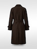 پالتو زنانه هوکانی کد 5048233 قهوه ای تیره