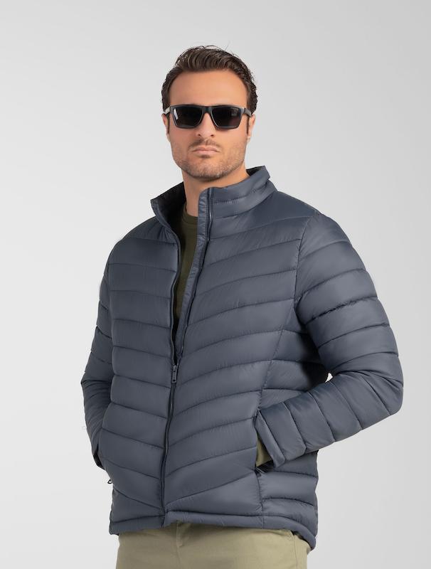 کاپشن مردانه هوکانی کد 1057404 سرمه ای