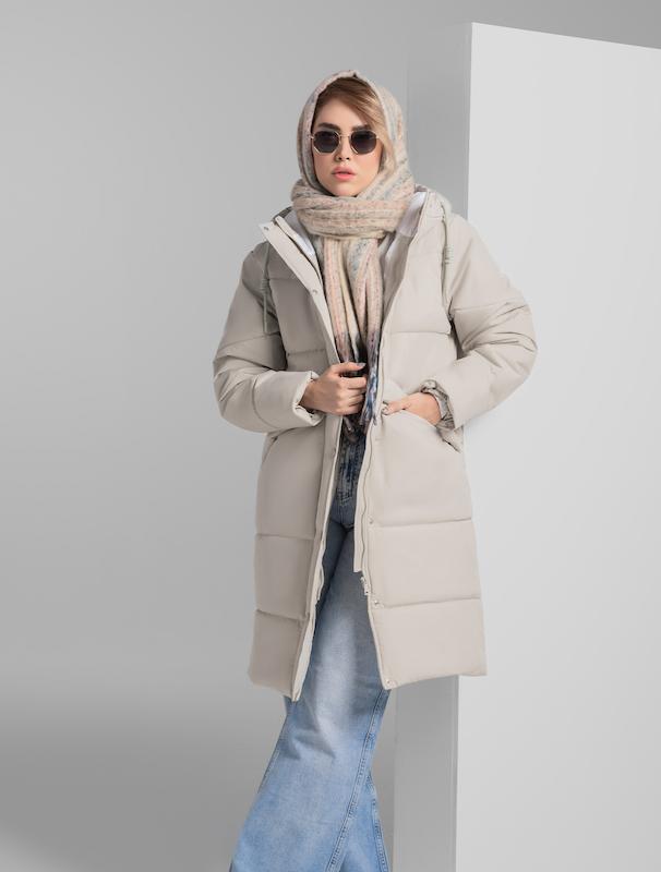 کاپشن OVER زنانه هوکانی کد 5011812 سبز روشن