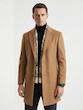 پالتو مردانه هوکانی کد 1058132 قهوه ای روشن