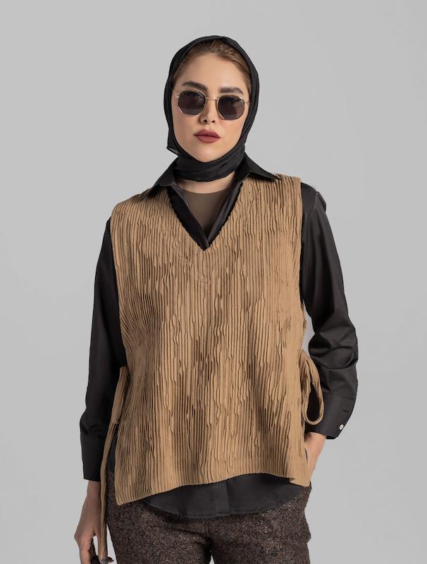 رویه زنانه هوکانی کد 5016228 کرم تیره