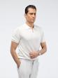 پولوشرت نیم زیپ مردانه هوکانی کد 1066902 سفید