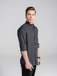 پیراهن مردانه هوکانی کد 1057806ذغالی