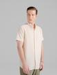 پیراهن مردانه هوکانی کد 1065027 کرم روشن