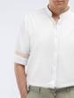 پیراهن مردانه هوکانی کد 1066702 سفید