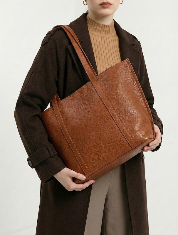 کیف زنانه هوکانی کد 5043532 قهوه ای روشن