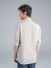 پیراهن مردانه هوکانی کد 1066427 کرم روشن