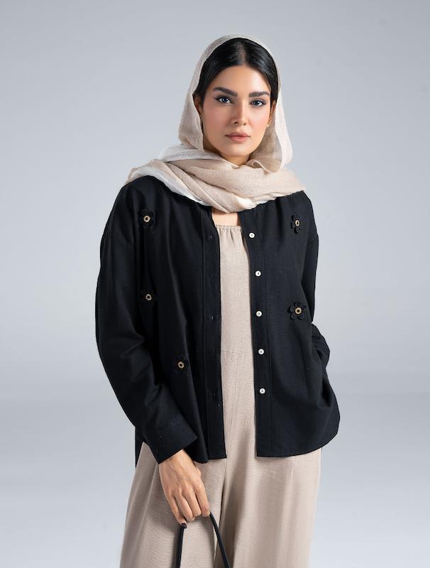 شومیز زنانه هوکانی کد 5019601 مشکی