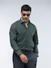 پیراهن مردانه هوکانی کد 1069713 سبز تیره