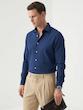 پیراهن مردانه هوکانی کد 1060104 سرمه ای