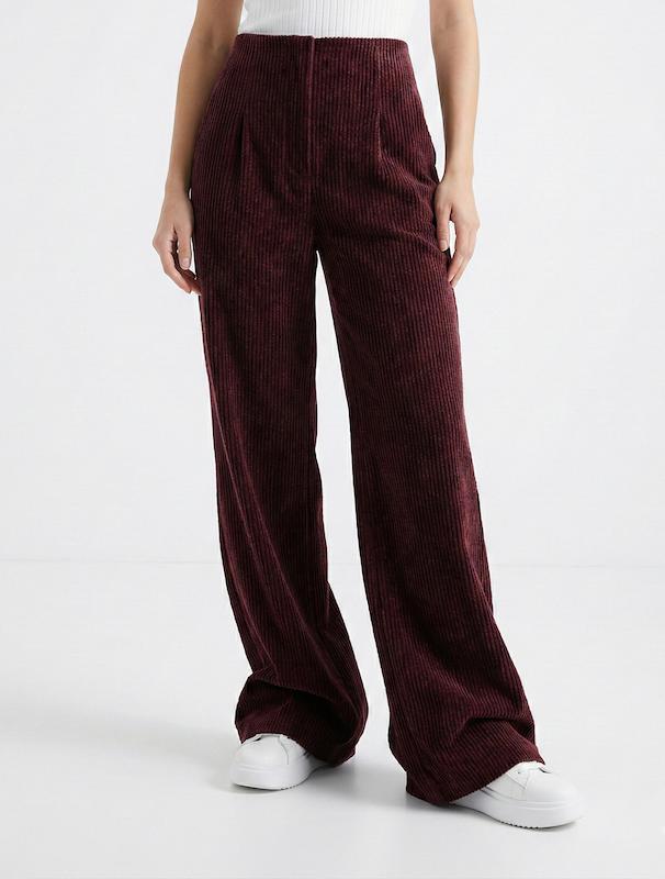 شلوار زنانه هوکانی کد 5048524 زرشکی