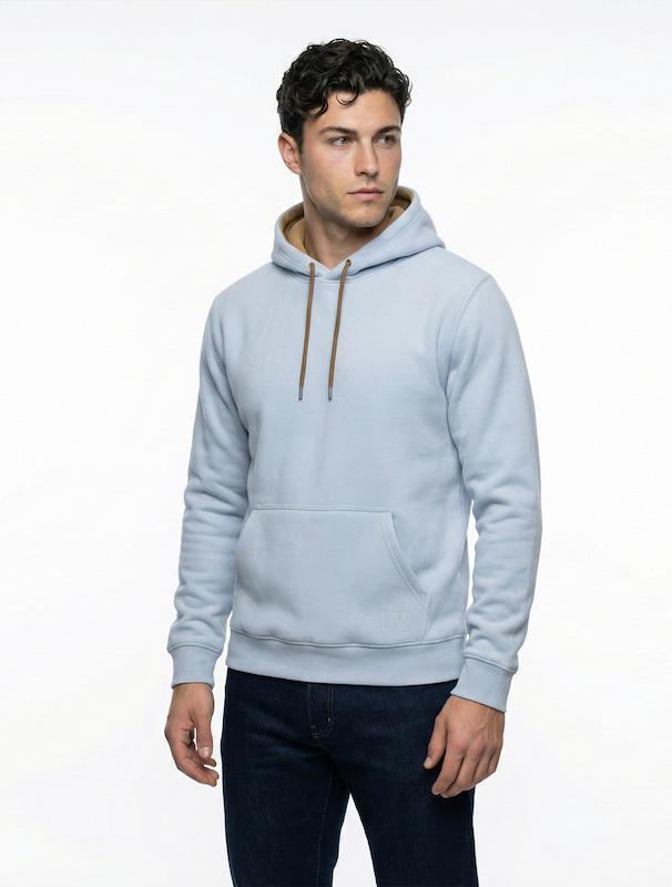 هودی مردانه هوکانی کد 1074816 آبی روشن