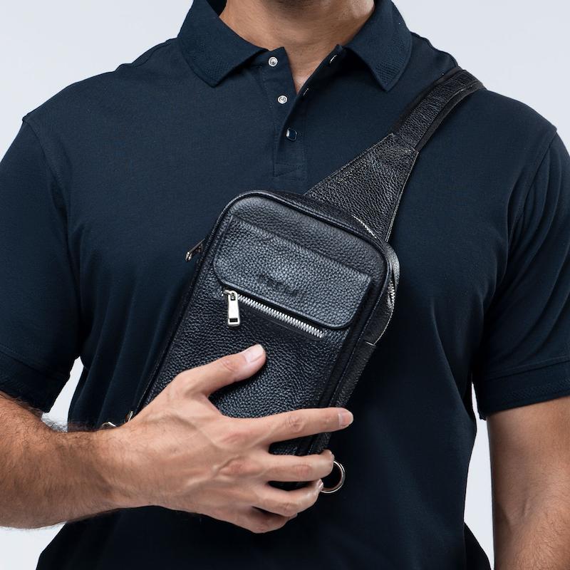 کیف مردانه هوکانی کد 107230101 مشکی