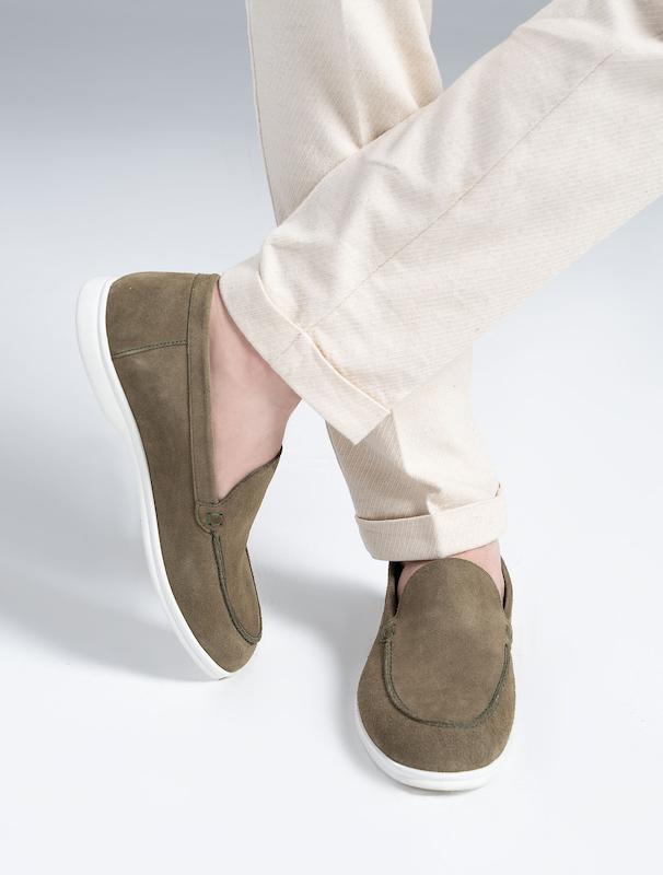 کفش مردانه هوکانی کد 1068012 سبز روشن