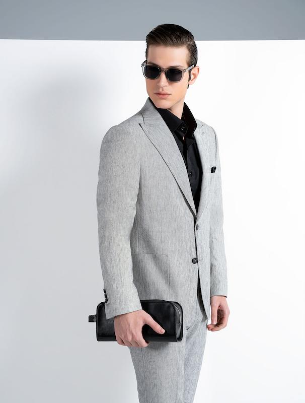 کت مردانه هوکانی کد 1064206 ذغالی