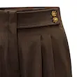 شلوار پارچه ای زنانه هوکانی کد 5065832 قهوه ای روشن