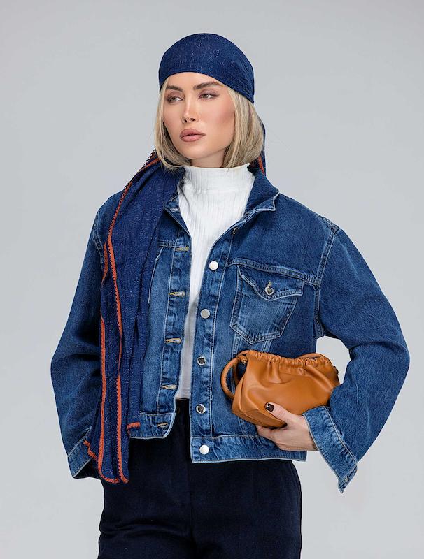 کت زنانه هوکانی کد 5018717 آبی تیره