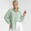شومیز زنانه هوکانی کد 5067512 سبز روشن