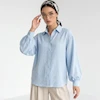 شومیز زنانه هوکانی کد 5067516 آبی روشن